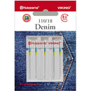 Husqvarna Viking Denim Needles Size 110/18 5-pack — vue du fabricant