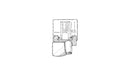 Pied ourleur de 10mm