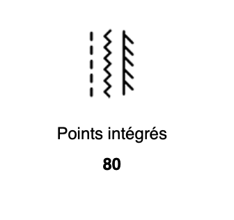 Machine à coudre Brother NS80e