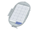 The Extra Large Embroidery Hoop SA441 has a maximum embroidery area of 10.5" X 6.25". This is the hoop to use for those larger designs. This Hoop can be used with a NV4000D and 4500D, however we recommend that you update this model to version 2.02 or later. This update ensures that you will not embroider outside the embroidery area of this hoop.